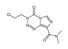 8-(N,N-dimethyl)mitozolomide结构式