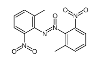 bis-(2-methyl-6-nitro-phenyl)-diazene-N-oxide结构式