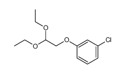 1-Chloro-3-(2,2-diethoxy-ethoxy)-benzene结构式
