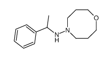 N-(1-phenylethyl)-1,5-oxazocan-5-amine结构式