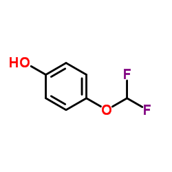 4-(二氟甲氧基)苯酚结构式