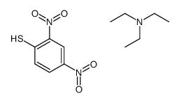 N,N-diethylethanamine,2,4-dinitrobenzenethiol Structure