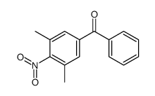 (3,5-dimethyl-4-nitrophenyl)-phenylmethanone结构式