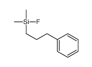 fluoro-dimethyl-(3-phenylpropyl)silane Structure