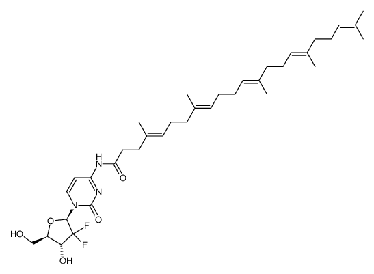 4-(N)-squalenoyl gemcitabine Structure