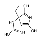 (4-ethyl-2,5-dioxoimidazolidin-4-yl)urea Structure