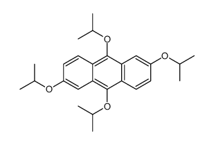 2,6,9,10-tetra(propan-2-yloxy)anthracene Structure