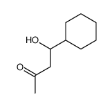 4-cyclohexyl-4-hydroxybutan-2-one结构式