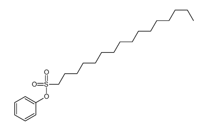phenyl hexadecane-1-sulfonate Structure