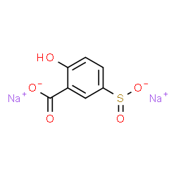 5-sulphinosalicylic acid, sodium salt Structure