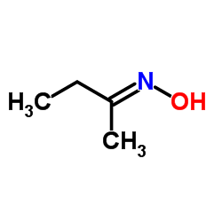 2-丁酮肟结构式
