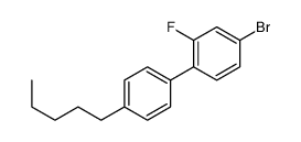 4-BROMO-2-FLUORO-4'-PENTYLBIPHENYL Structure