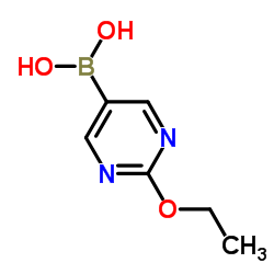 2-乙氧基嘧啶-5-硼酸结构式