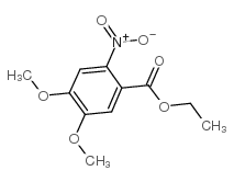 ethyl 4,5-dimethoxy-2-nitrobenzoate Structure