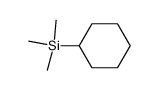 cyclohexyl-trimethyl-silane结构式