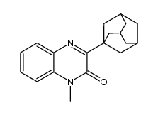 3-(1-adamantyl)-1-methyl-2(1H)-quinoxalinone Structure