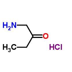 1-氨基-2-丁酮盐酸盐结构式