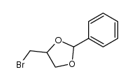 4-bromomethyl-2-phenyl-1,3-dioxolane结构式