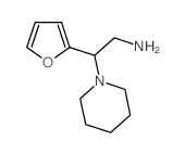 2-(2-呋喃基)-2-哌啶-1-乙胺结构式