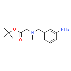 叔丁基-2-(N-(3-甲基苯基)-N-甲基氨基)醋酸盐结构式