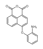 4-(2-Aminophenoxy)-1,8-naphthalic anhydride结构式