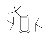 1,4,6-tritert-butyl-2,3-dioxa-5-azabicyclo[2.2.0]hex-5-ene结构式