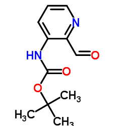 (2-甲酰基吡啶-3-基)氨基甲酸叔丁酯图片