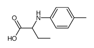 2-p-toluidino-butyric acid Structure
