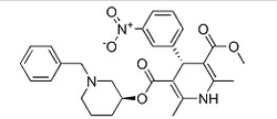 (3S,4'R)-贝尼地平盐酸盐结构式