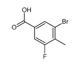 3-Bromo-5-fluoro-4-methylbenzoic acid picture