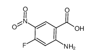 2-amino-4-fluoro-5-nitrobenzoic acid Structure