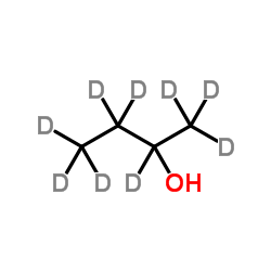仲丁醇-D9结构式