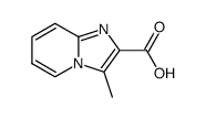 3-甲基咪唑并[1,2-a]吡啶-2-羧酸结构式