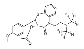 Diltiazem-d6结构式