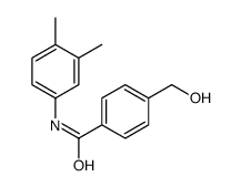 N-(3,4-Dimethylphenyl)-4-(hydroxymethyl)benzamide结构式