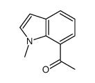 1-(1-Methyl-1H-indol-7-yl)ethanone结构式