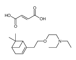 (E)-but-2-enedioic acid,2-[2-(6,6-dimethyl-4-bicyclo[3.1.1]hept-3-enyl)ethoxy]-N,N-diethylethanamine Structure
