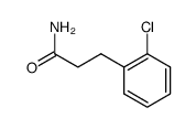 Benzenepropanamide, 2-chloro- Structure