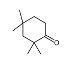 2,2,4,4-tetramethylcyclohexan-1-one结构式