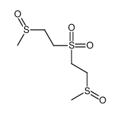 1-methylsulfinyl-2-(2-methylsulfinylethylsulfonyl)ethane Structure