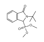 dimethyl (2-(tert-butyl)-3-oxoisoindolin-1-yl)phosphonate Structure