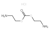 Carbonodithioic acid,S,S-bis(2-aminoethyl) ester, dihydrochloride (9CI)结构式