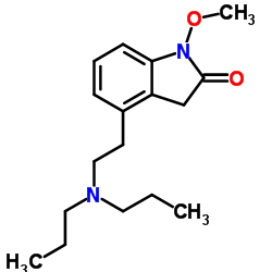 4-[2-(Dipropylamino)ethyl]-1-methoxy-1,3-dihydro-2H-indol-2-one Structure