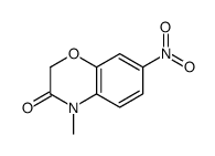 4-Methyl-7-Nitro-2H-Benzo[B][1,4]Oxazin-3(4H)-One Structure