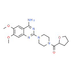 terazosin hydrochloride Structure
