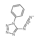 1H-Tetrazole,5-azido-1-phenyl-结构式