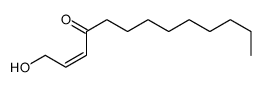 1-Hydroxy-2-tridecen-4-one结构式