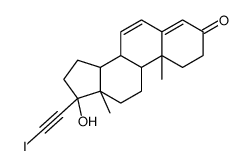 17-(2-iodoethynyl)androsta-4,6-dien-17-ol-3-one结构式
