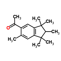 5-乙酰基-1,1,2,3,3,6-六甲基-1,2-二氢化茚结构式