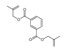 bis(2-methylprop-2-enyl) benzene-1,3-dicarboxylate Structure